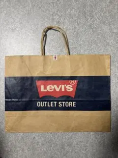 Levi's リーバイス ショッパー ショップ袋 紙袋 1枚 大きめ - メルカリ