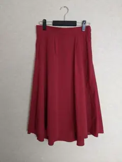 BEAMS　フレアロングスカート