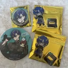 にじさんじCAFE スイパラ レオス アクスタ コースター 缶バッジ