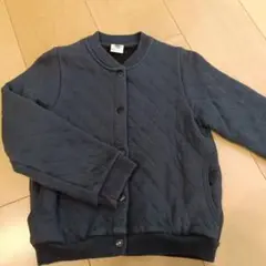 プチバトー　ネイビー キルティングジャケット
