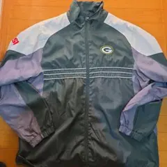 Reebok NFL パッカーズ ナイロンジャケット L
