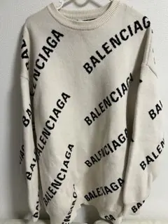 BALENCIAGA オールオーバーロゴニット 長袖のサムネイル