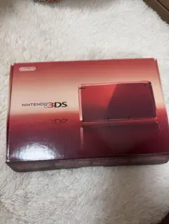 Nintendo 3DS 本体 フレアレッド 箱付き