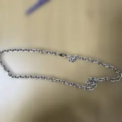 シルバーカラー チェーンネックレス