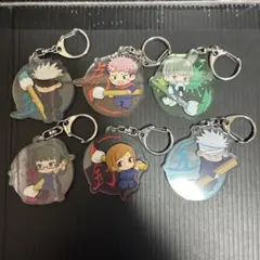 新品　呪術廻戦　ふでマメ　アクリルキーホルダー　6種類セット