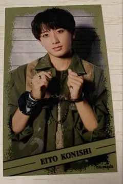 アクターズリーグinブレイン ハーフランダムブロマイド 小西詠斗