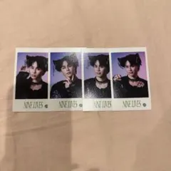 超特急 タクヤ NINE LIVES ミニフォト 4枚