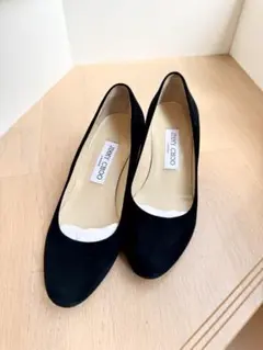 Jimmy Choo ブラックパンプス 中ヒールのサムネイル