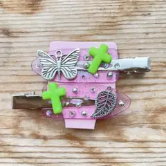 デコヘアピン ハンドメイド