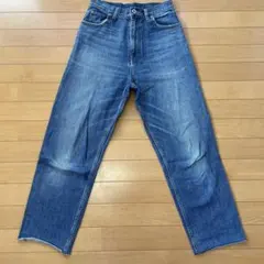 アーバンリサーチ サニーレーベル デニムパンツ テーパード カットオフ