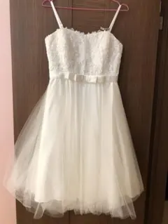 最終値下げ❗️ウエディングドレス 膝丈