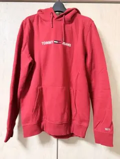 TOMMY JEANS レッド パーカー