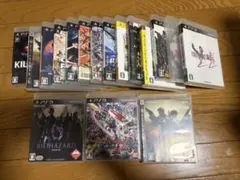 PS3 ソフト まとめ売り 17本セット 動作不明品