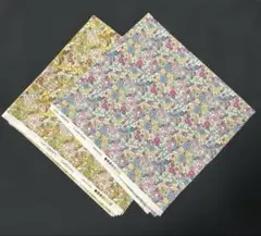 リバティ・ファブリックス Flowertops ラセンビィ・コットン　2色セット