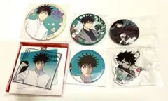 伏黒恵 呪術廻戦 缶バッジ アクキー セット 6点