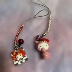 未使用・希少】ハローキティ 根付＆チャーム 夏休みセット - メルカリ