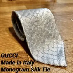 GUCCI イタリア製 シェリーライン シルクネクタイ GG柄 グッチ