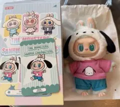 LABUBUラブブ・サンリオ　ぬいぐるみペンダント　ポチャッコ②