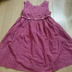 美品 ミルフィーユ 110 ワンピース サエグサ