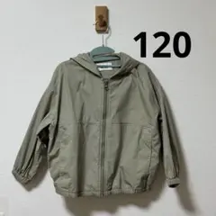 UNIQLO U フーデットブルゾン パーカー 120cm