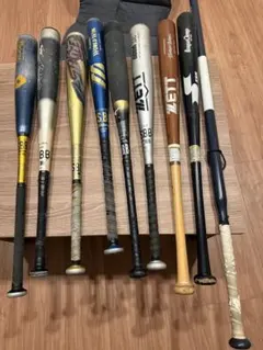 送料込】野球バット 7本セット ミズノ ワールドウィン 等 まとめ売り