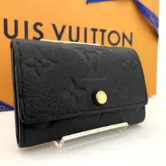 限定値下げ中✨ルイヴィトン キーケース アンプラント ミュルティクレ6 黒