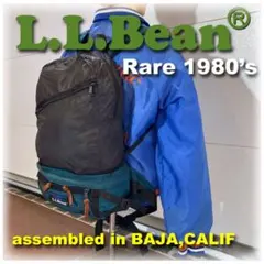 Rare!80s L.L.Bean Waist pouch & backpack
