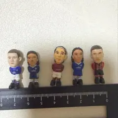 サッカー選手　ミニチュアフィギュア