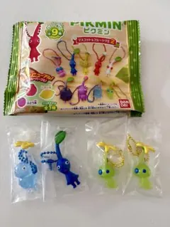 ピクミン マスコット&フルーツグミ２ ピクミンストラップ (青、氷、光ピクミン)