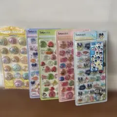 たまごっちシールセット　アクリルチャーム付き