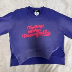 DSQUARED2 パープル スウェットのサムネイル