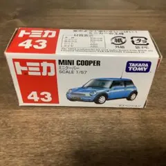トミカ 43 ミニクーパー　未開封