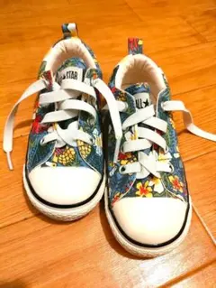 Converse All Star 花柄スニーカー 17センチ