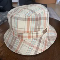 【美品】ノースフェイス パープルレーベル マドラスフィールドハット ベージュ