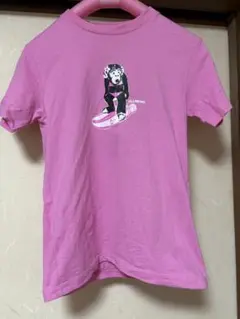 BILLABONG プリントTシャツ ピンク Mサイズ