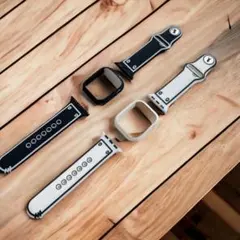 38mm カスタム 時計 アップルウォッチベルト　カバーセット