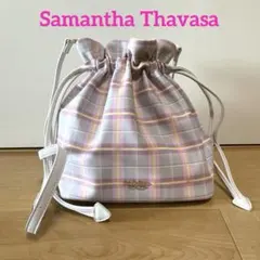 【美品】サマンサタバサ　プチチョイス巾着型ショルダーバッグ