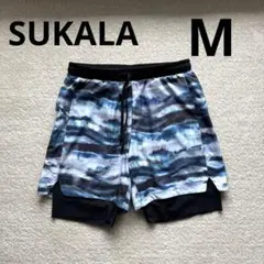SUKALA ヨガウェア ショートパンツ M メンズ LAVA