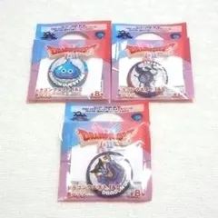 【未開封品】ドラクエ ローソン100 缶バッジ　モンスター 3個セット　限定品