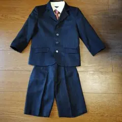 男児　スーツ　シャツ＆ネクタイ付き　120センチ