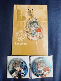 にじさんじ アイクイーヴランド AGF2022 缶バッジ アクリルキーホルダー