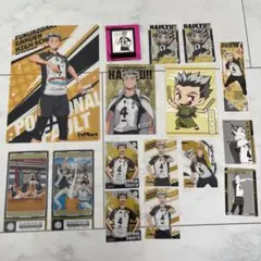 ハイキュー!! 木兎光太郎　フレームマグネットミラー、カード、シール
