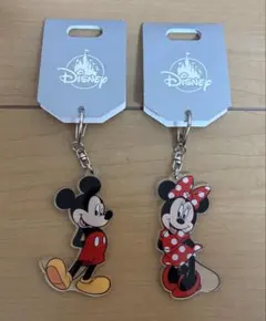 ディズニーストア 東京ディズニーリゾート アクリルキーチェーン ミッキー ミニー