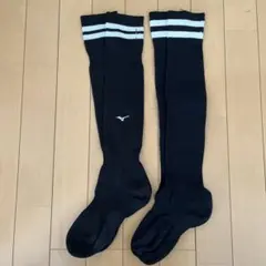 サッカー用ソックス ジュニア ブラック/ホワイト