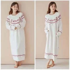 gelato pique【HOLIDAY】ノルディックワンピース 新品タグ付 gelato pique（ジェラートピケ）の「【HOLIDAY】ノルディック