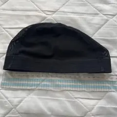 スイミングキャップ アシックス ブラック Lサイズ