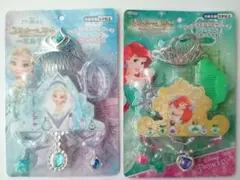 ディズニー エルサ アリエル コスチュームアクセ 新品 【中身のみ発送】