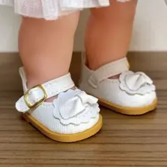メルちゃん 靴 シューズ ホワイト No.19