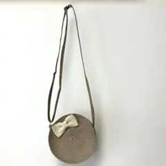 green label relaxing リボン付きブラウンポシェット キッズのサムネイル
