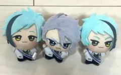 ツイステ オクタヴィネル アズール フロイド ジェイド ぬいぐるみ ちび